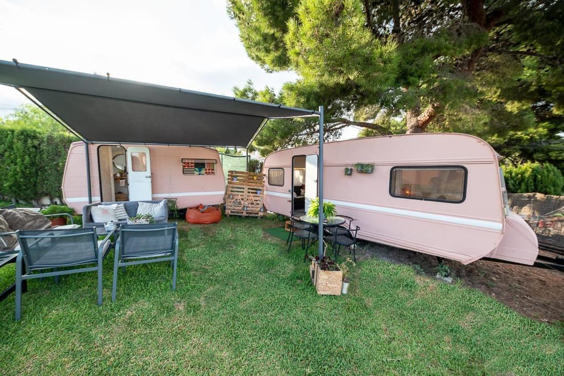 Caravana- Glamping Casa Tortuga Ла-Нусія Екстер'єр фото