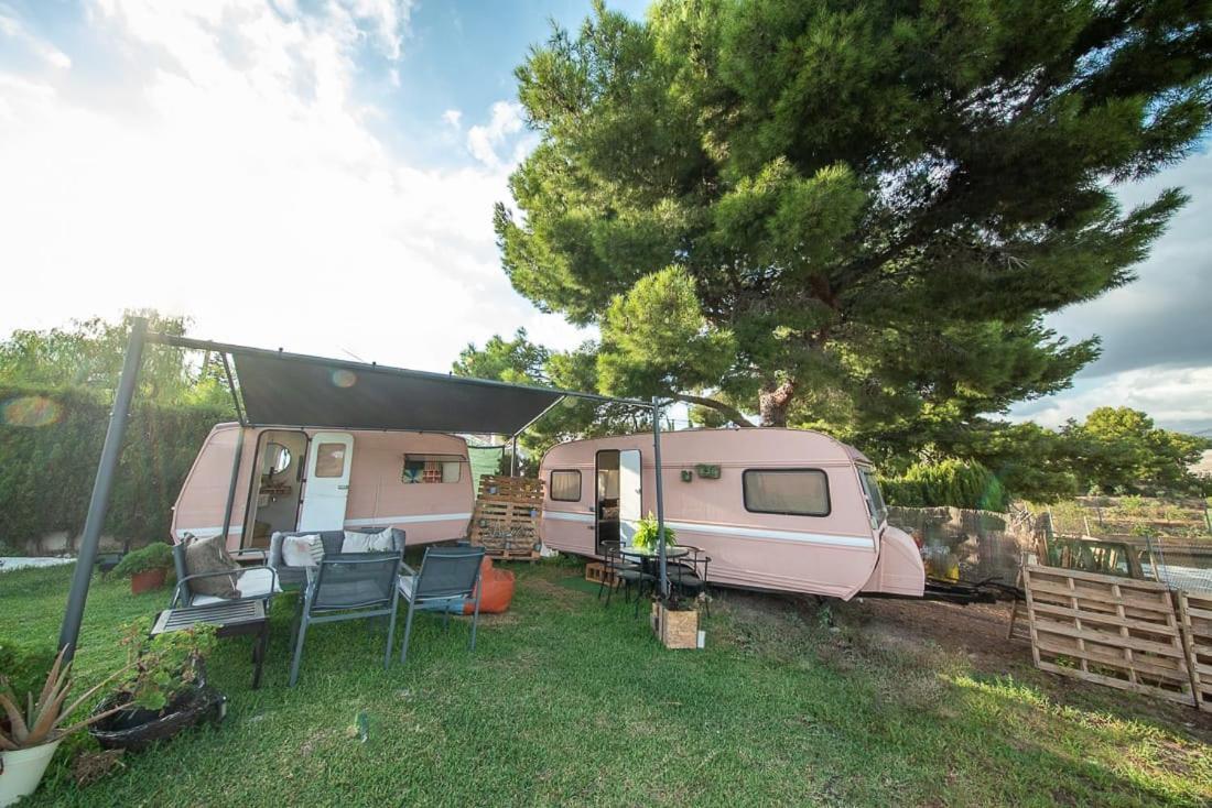 Caravana- Glamping Casa Tortuga Ла-Нусія Екстер'єр фото