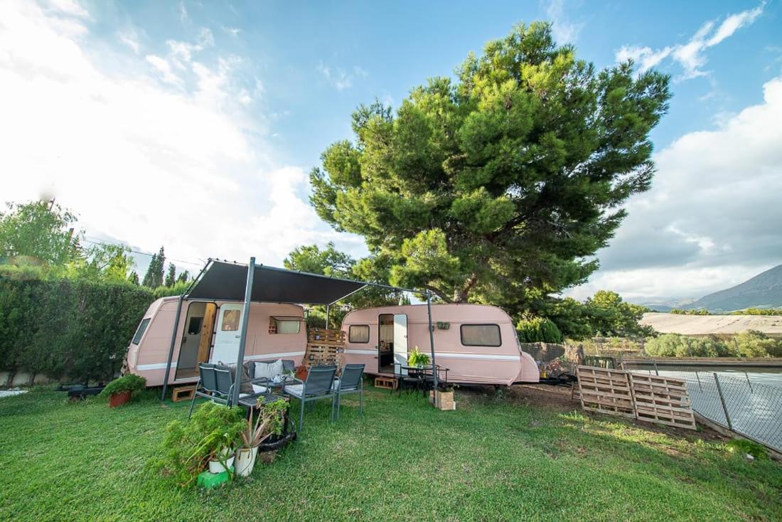 Caravana- Glamping Casa Tortuga Ла-Нусія Екстер'єр фото