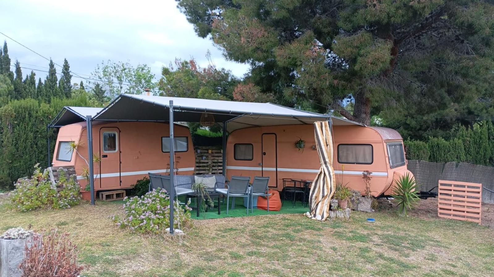 Caravana- Glamping Casa Tortuga Ла-Нусія Екстер'єр фото
